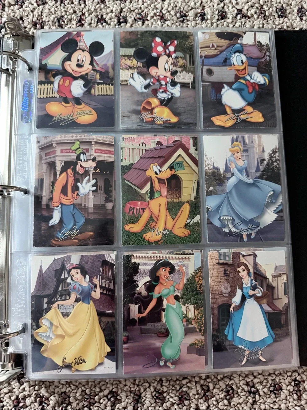 2001 Walt Disney World SILVER & GOLD 